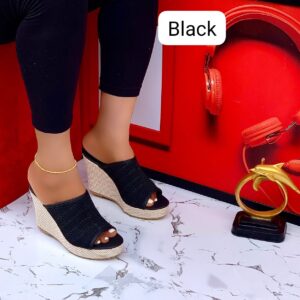 Women’s Jute Crochet Platform Wedge Heel