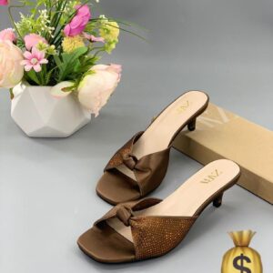 Zara Satin Kitten Heel