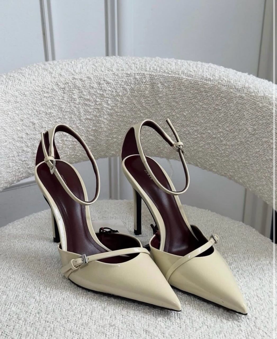 Zara Buckled Slingback Shoes