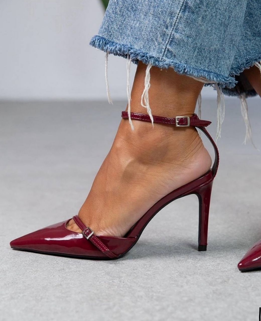 Zara Buckled Slingback Shoes - Image 2