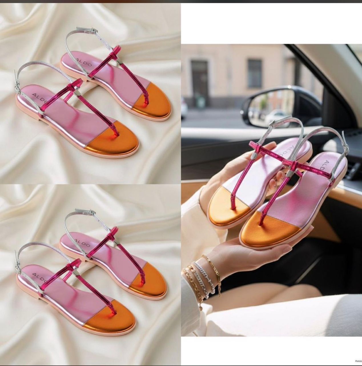 Aldo Lajolla T-Strap Sandals - Image 4