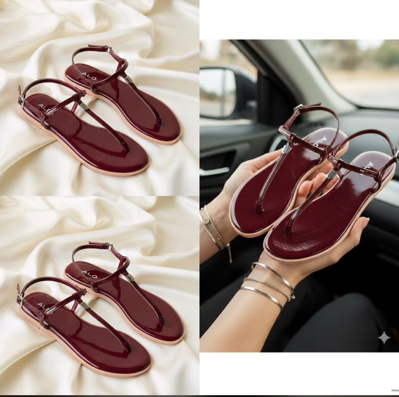 Aldo Lajolla T-Strap Sandals - Image 5