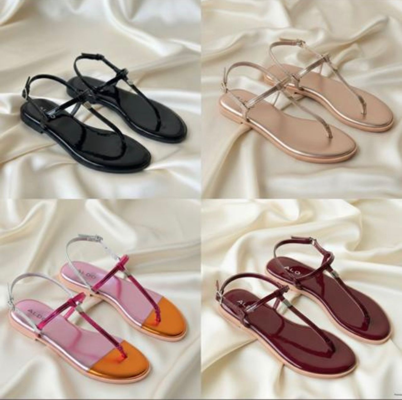 Aldo Lajolla T-Strap Sandals - Image 6