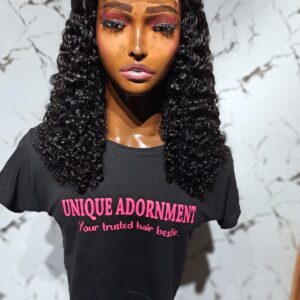 16" SDD pixie curls unit with 5by5 closure