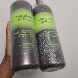 Macadamia deluxe shampoo & conditioner