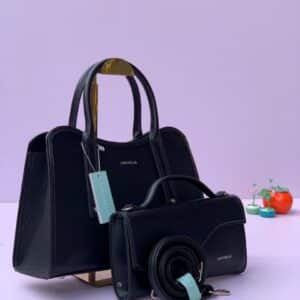 Chrisbella Luxury 2-in-1 Top-Handle Handbag Set