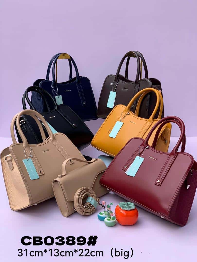 Chrisbella Luxury 2-in-1 Top-Handle Handbag Set - Image 7