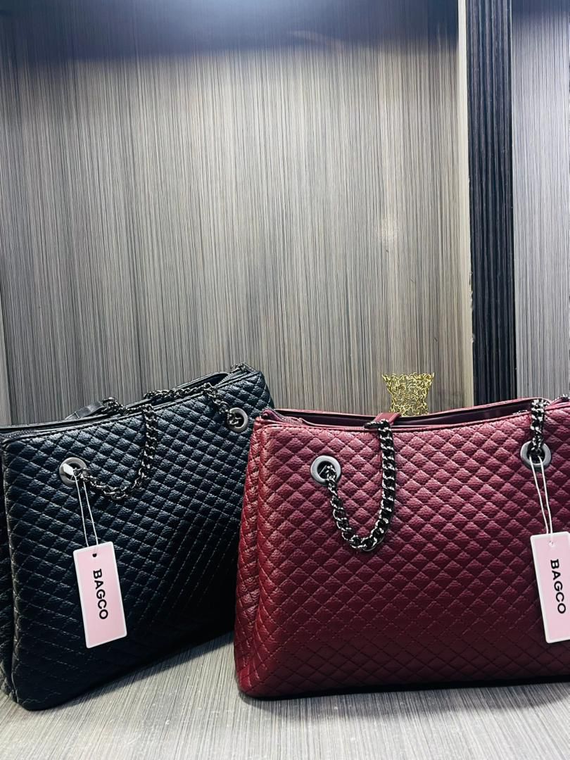 BAGCO Quilted Tote & Crossbody 2-Piece Set - Image 7