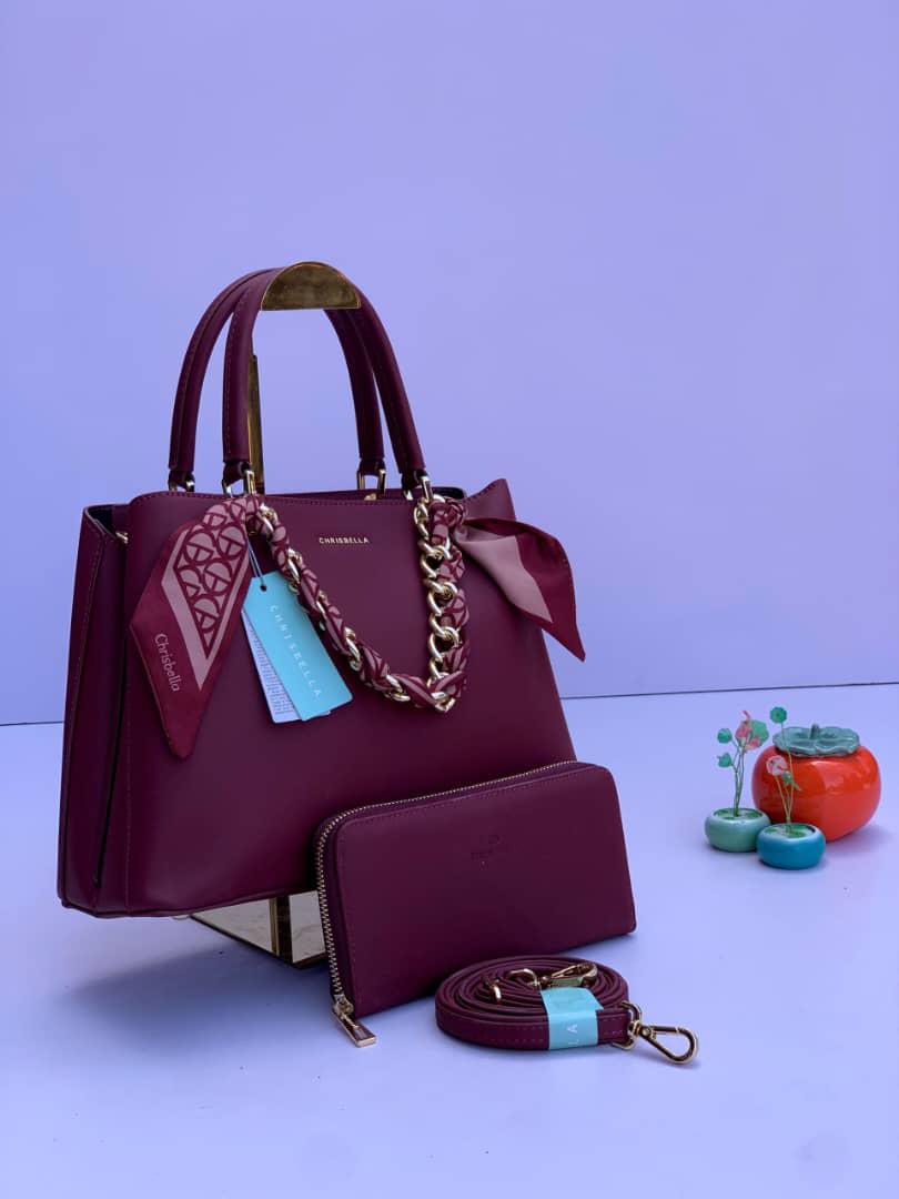 Chrisbella top-handle handbag set - Image 4