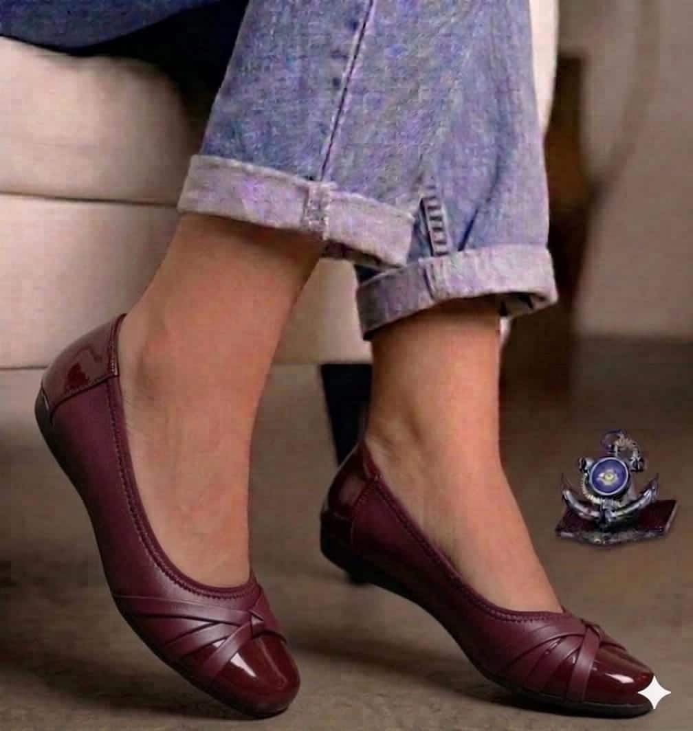 Classic Comfort Low-Wedge Ballet Flat - Image 6