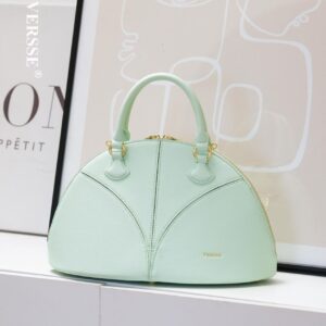 VERSSE Structured Shell Dome Top-Handle Bag