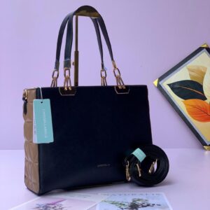 Christkella  Structured Quilted-Side Fashion Tote Bag