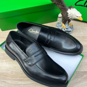 Clarks Leather Penny Loafer