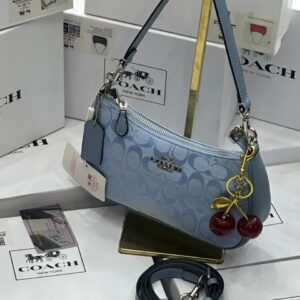 Coach Teri Shoulder Bag with Cherry Charm